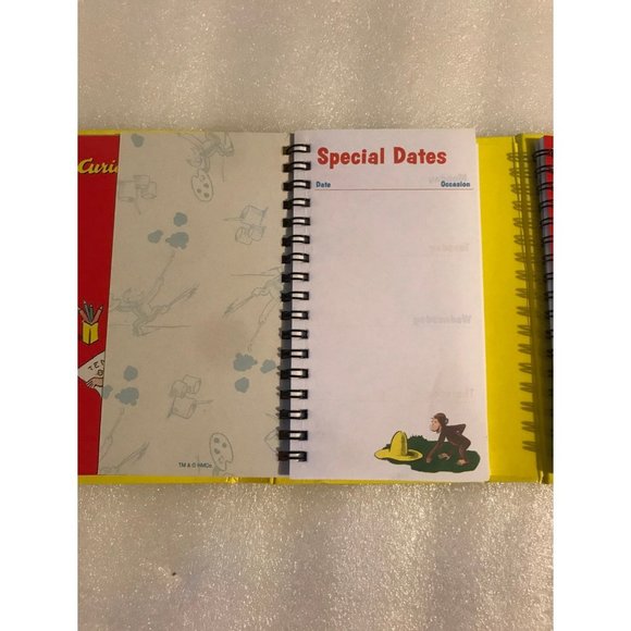 Curious george plush and mini notebook organizer - Picture 8 of 10